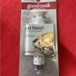 *3/$20* GOOD COOK FLAVOR INJECTOR. ADD FLAVOR & RICHNESS TO YOUR FOODS. NEW.
